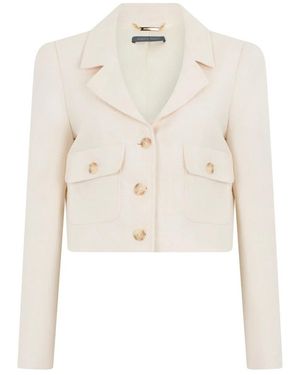 Alberta Ferretti Jassen ,Wit ,Jassen
