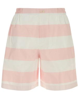 Jacquemus Korte Broeken ,Roze ,Katoen Le Short Caleçon - Naturel