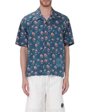 C.P. Company Short Sleeve Shirts - Blue