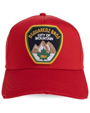 DSquared² Baseball Cap - Rot