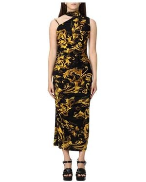 Versace Midi Dresses - Métallisé
