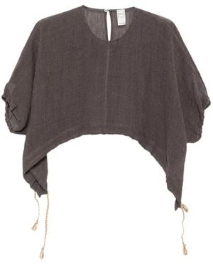 120% Lino Blouses - Gris