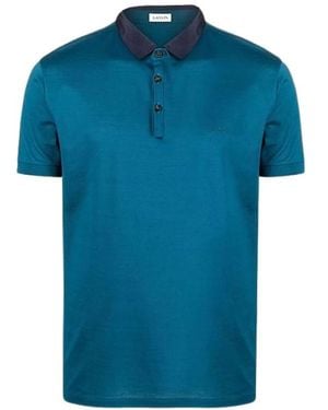 Lanvin Polo Shirts - Blue