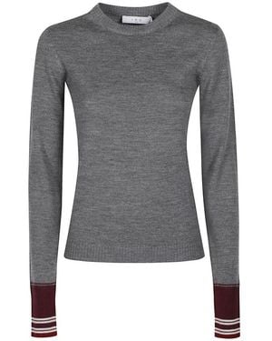 IRO Round-Neck Knitwear - Grey