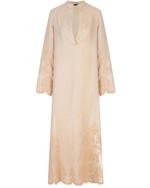 Kiton Maxi Dresses - Neutro