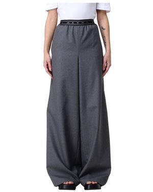 Marni Wide Trousers - Blu
