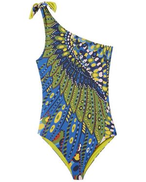 La DoubleJ Badmode ,Veelkleurig ,Goddess Suit - Blauw