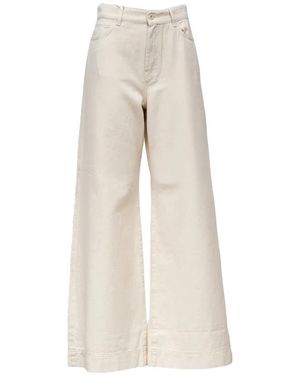 Weekend by Maxmara Wide Jeans - Natural