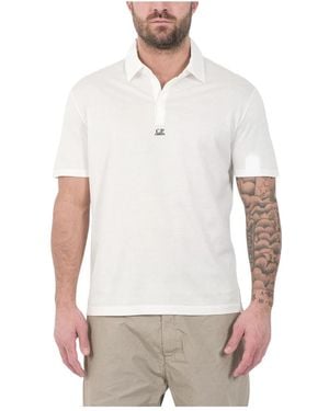 C.P. Company Polo Shirts - White