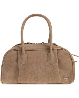Gestuz Tassen ,Suède Gzalex Suede Handbag - Bruin