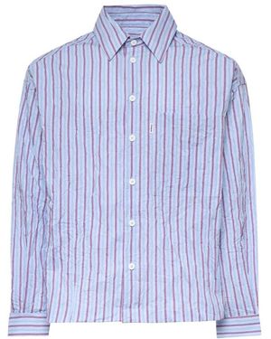 Bonsai Overhemden ,Blauw ,Check Botton Down Shirt