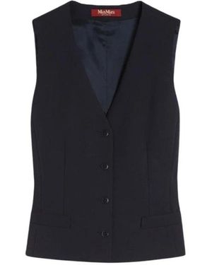Max Mara Madia Gilet - Blauw