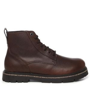 Birkenstock Lace-Up Boots - Marrone