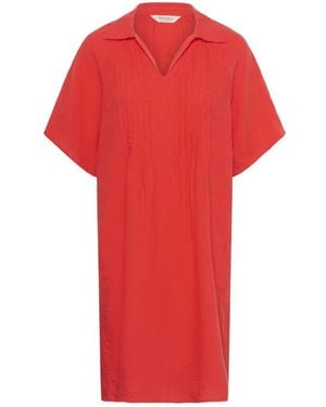 Part Two Shirt Dresses - Red