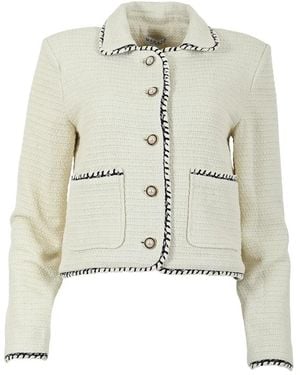 Maicazz Elegante Kokosmilch Jacke - Natur