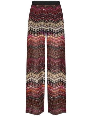 Missoni Wide Pants - Red