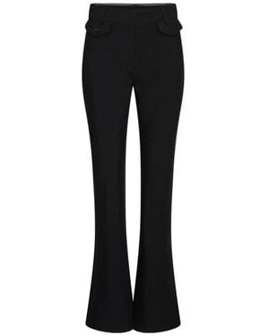 ROTATE BIRGER CHRISTENSEN Wide Trousers - Black