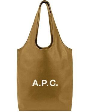 A.P.C. Tote Bags - Metallic