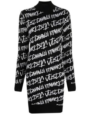 Just Cavalli Short Dresses - Black