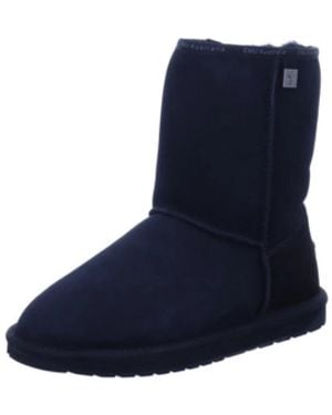 EMU Schwarze Damenstiefel, Wetterfest Und Stilvoll - Blau