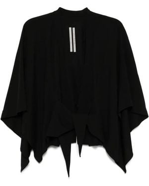 Rick Owens Half Moon Jacket - Zwart