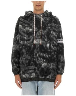 Aries Hoodies - Black