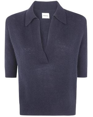 KHAITE Cashmere Truien - Blauw