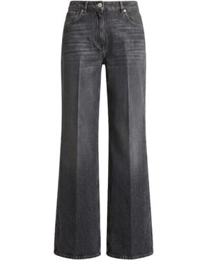 Peserico Wide Jeans - Gris