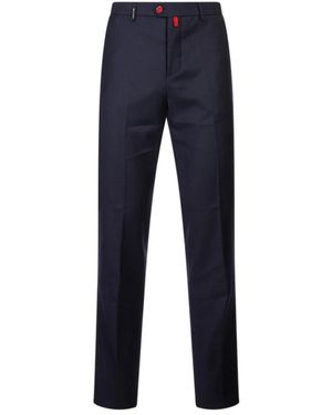 Kiton Suit Trousers - Azul