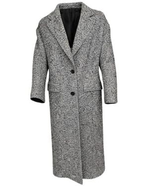 Tagliatore Single-Breasted Coats - Gris