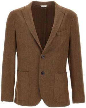 Boglioli Jassen ,Bruin ,Wol K-Jacket
