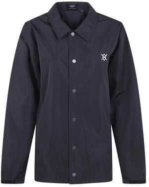 Daily Paper Jassen ,Zwart ,Polyester Alias Dias Coach Jacket - Blauw