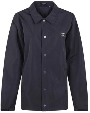 Daily Paper Jassen ,Zwart ,Polyester Alias Dias Coach Jacket - Blauw