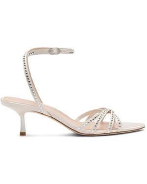 Stuart Weitzman High Heel Sandals - Blanc