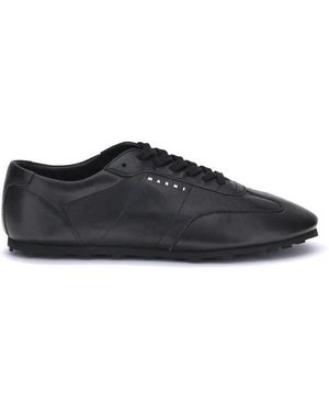 Marni Softy Fußball Sneakers - Blau