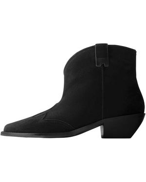 L37 Make Your Own Rules Cowboy Boots - Schwarz