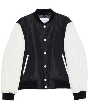 Givenchy Bomber Mit Besticktem Logo - Schwarz