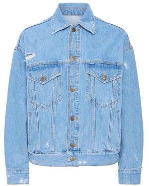Ball Denim Shirts - Bleu