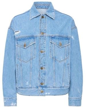 Ball Denim Shirts - Blue