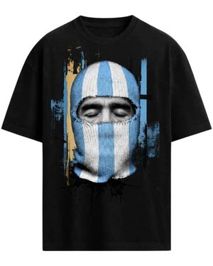 ih nom uh nit Tops ,Zwart ,Katoen Relaxed Grafisch T-Shirt