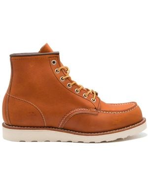 Red Wing Lace-Up Boots - Brown