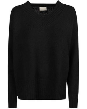 Drumohr V-Neck Knitwear - Noir