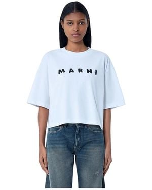 Marni Oversized Tops - Blue