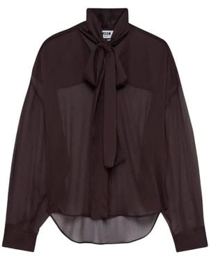 MSGM Blouses - Violet