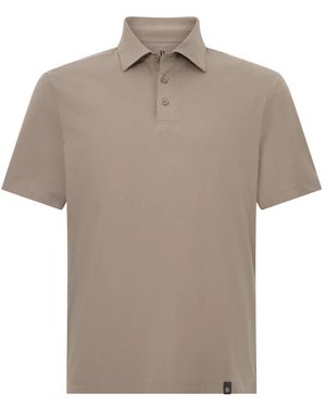 BOGGI Polo-Shirt Aus Stretch-Supima-Baumwolle - Natur