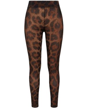 Philipp Plein Leggings - Marrone