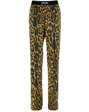 Tom Ford Slim-Fit Trousers - Groen