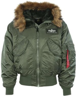 Alpha Industries Bomber Jackets - Green