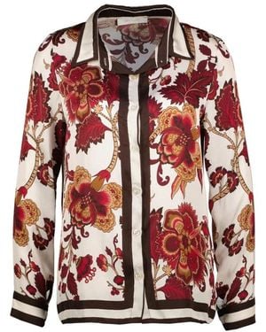 Amélie & Amélie Bordeaux Freeport Blouse - Rood