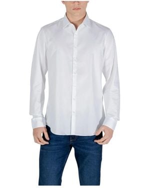 Calvin Klein Casual Shirts - White